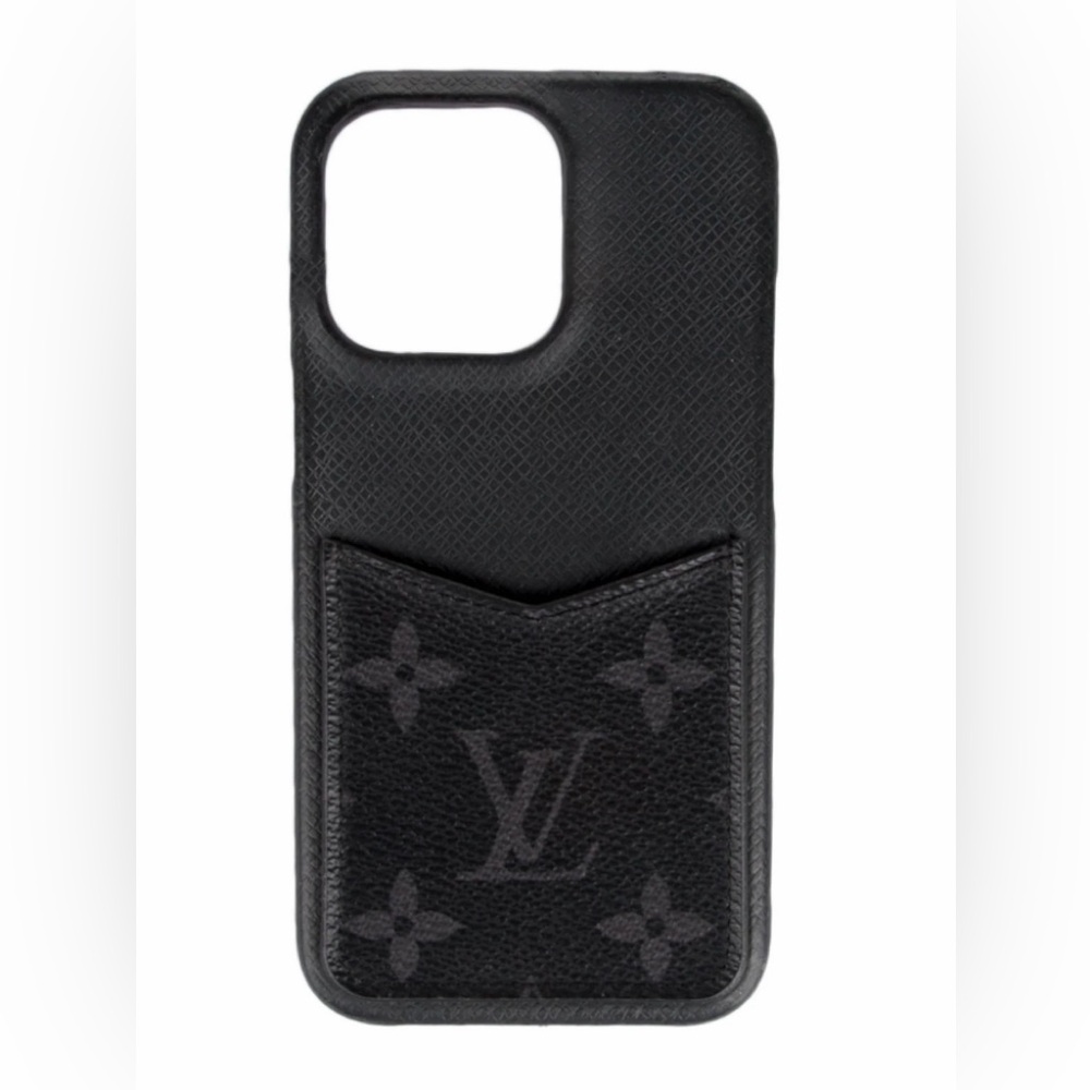 Louis Vuitton Black Monogram Phone Cover